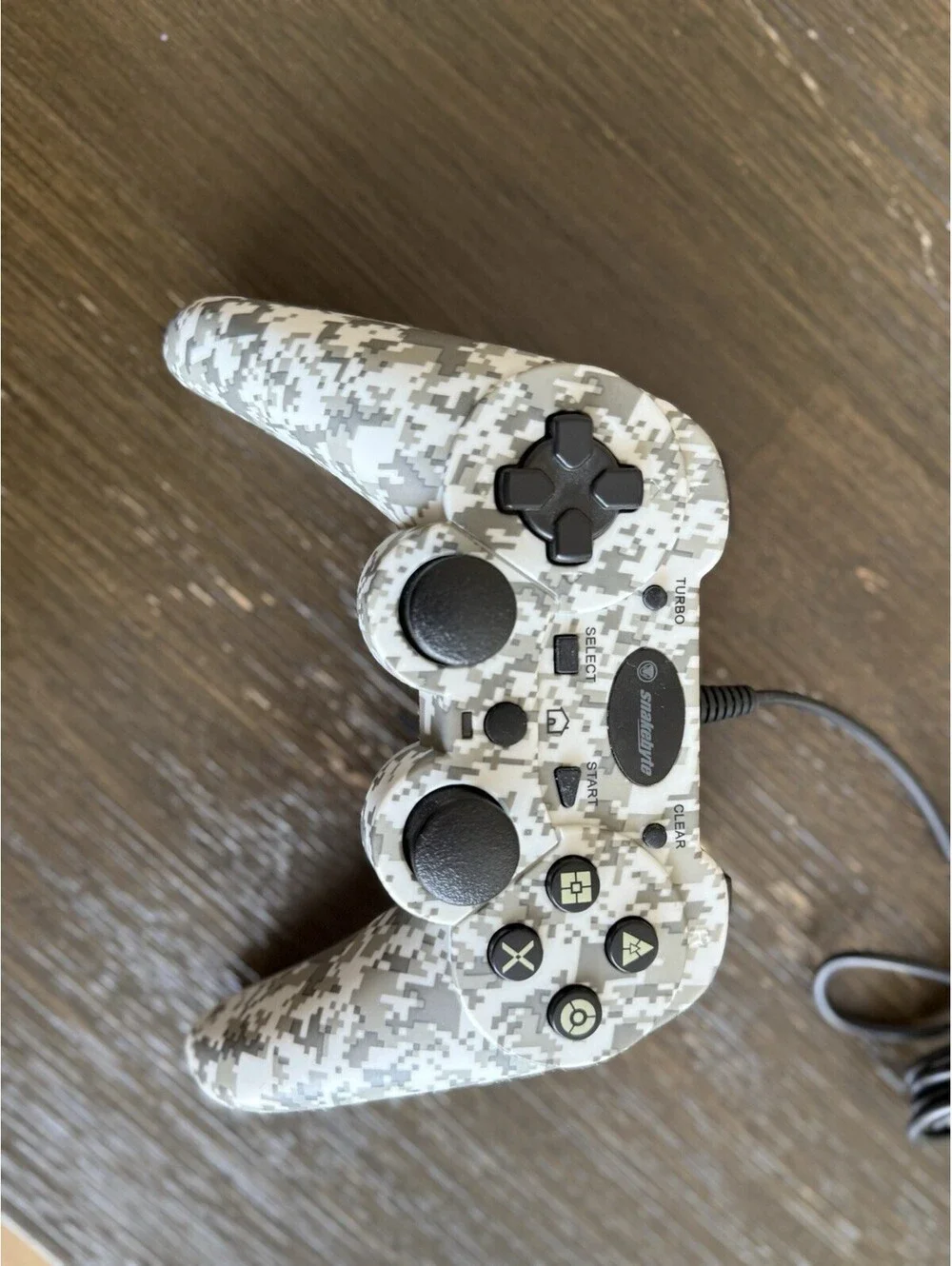 Snakebyte SB01426 PS3 Wired USB Controller Digital Camo PlayStation 3 Tested